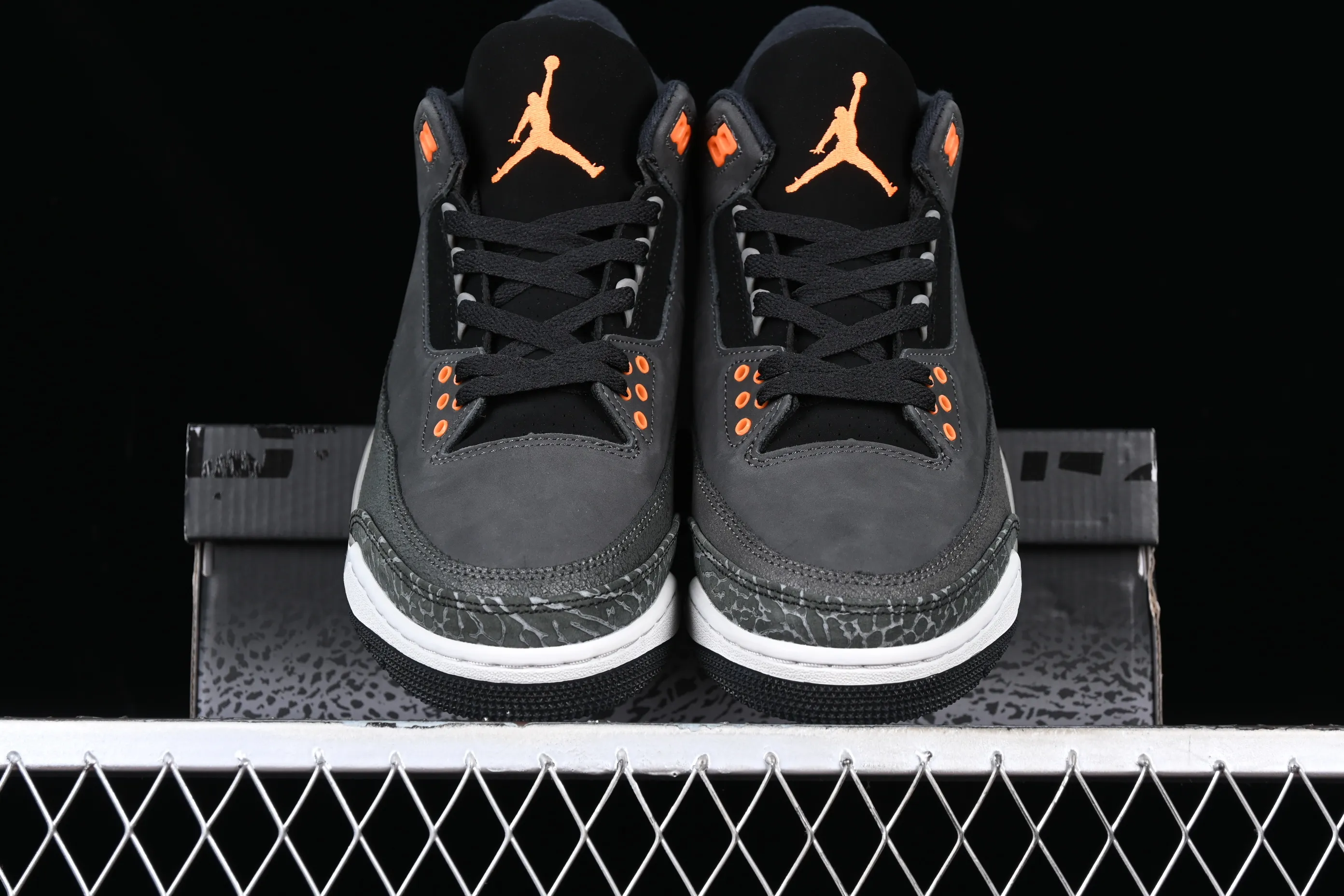 All categories Air Jordan Jordan series basketball shoes Air Jordan 3 Air Jordan 3 Retro "Fear" AJ3 Joe 3 fear dark gray CT8532-080